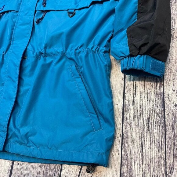 Vintage Columbia Women's Medium Retro Neon Ski Snowboarding Winter Jacket Coat - Picture 2 of 11